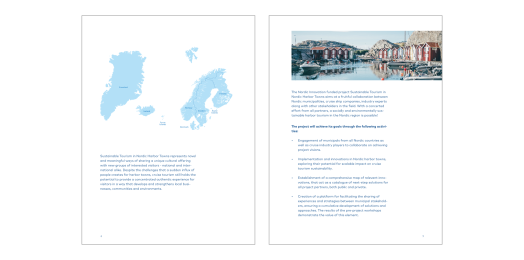 Green Innovation Group — Sustainable Tourism in Nordic Harbor Towns design by Cláudia Noronha